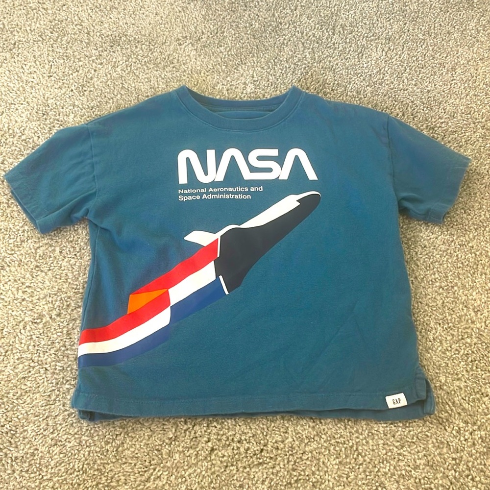 Baby Gap Size 4 Toddler NASA T-shirt 4T